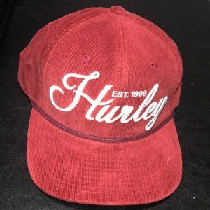 Hurley Snapback Hat red/orange